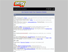 Tablet Screenshot of datax.com