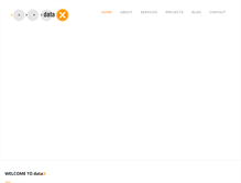Tablet Screenshot of datax.co.za