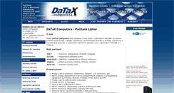 Desktop Screenshot of datax.sk